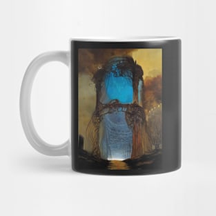 Zdzisław Beksiński - Untitled by Zdslaw Beksinski Mug